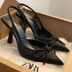 black heels